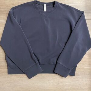 SPANX Women’s Navy Blue Crewneck Sweatshirt